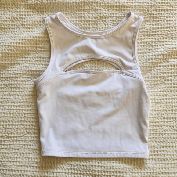 Klassy Network Tops - Klassy Network White Crop Top Brami